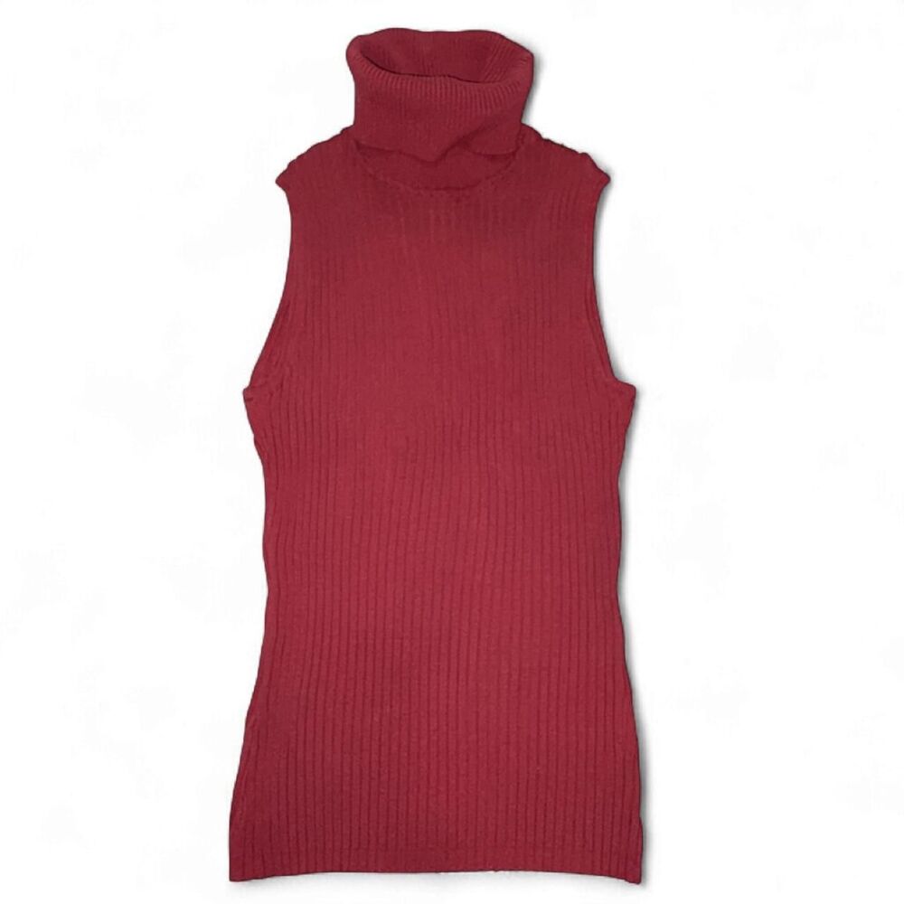 August-silk Women's Red Vest